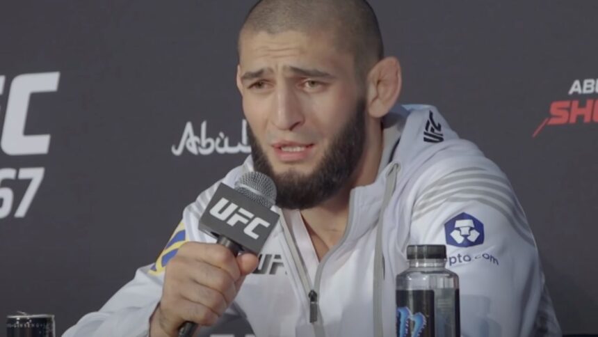 Khamzat Chimaev Issues Challenge to Robert Whittaker After UFC Saudi Arabia Drama