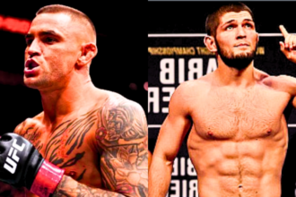 Khabib Buys Dustin Poirier's UFC 302 Fight Kit for $30,000