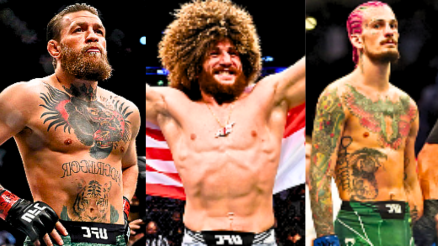 "Sean O’Malley and Merab Dvalishvili Clash, UFC Cuts 7 Fighters, and Conor McGregor Gets Driving Ban"