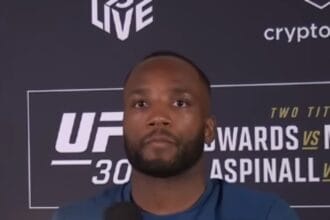 UFC 304 Face-Offs: Edwards and Muhammad Heat Up Manchester with Intense Stare-Down