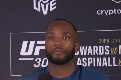 UFC 304 Face-Offs: Edwards and Muhammad Heat Up Manchester with Intense Stare-Down