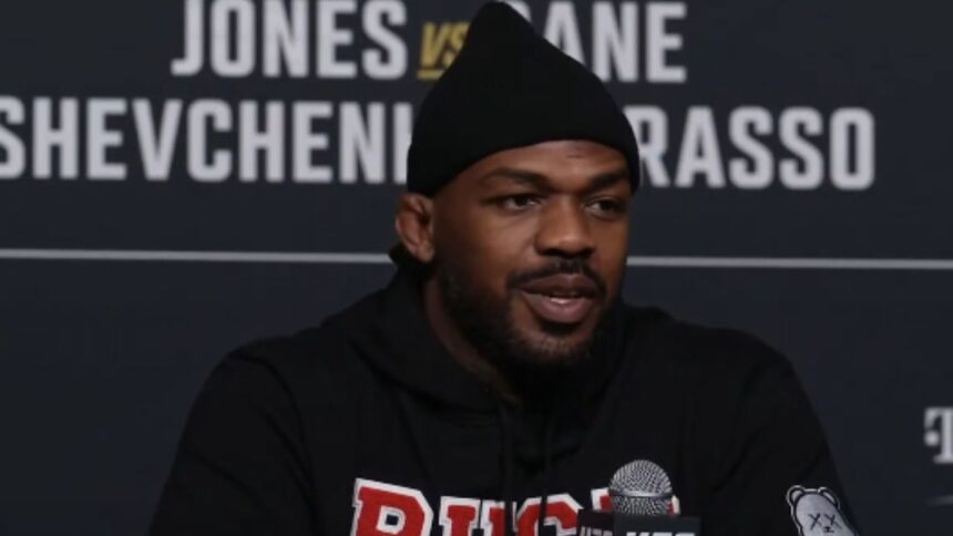 Jon Jones Fires Back at Aspinall's Challenge: 'My Legacy Ain't Getting Touched’