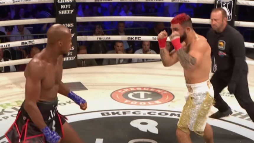 Gruesome Injury in BKFC Fight as Fighter Dislocates Ankle, Miraculously Snaps It Back